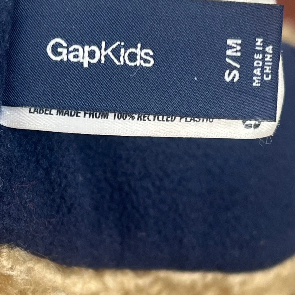 Gap Kids Russian Red Fleece Trapper Hat Faux Fur Ear Flaps S/M 296920-01